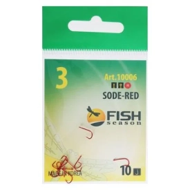 Крючок SODE-RED №3 (10шт)