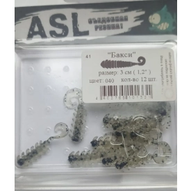 Бакси 1.2", 3см, цвет 040, 12шт в упаковке