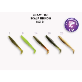 Scalp Minnow 3.2"  7-80-М51-6
