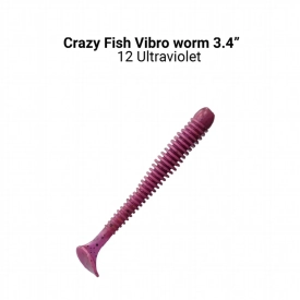 Vibro Worm 3.4"12-85-12-6-F