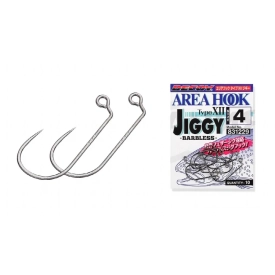 Офсетный крючок безбородый Area Hook Jiggy #4, 10 шт.