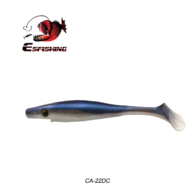 Hog Shad 8" color CA-22DC