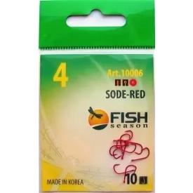 Крючок SODE-RED №4 (9 шт)