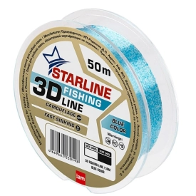 Starline 3D monofilament 0.10 1.2kg 50m