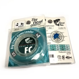 Big Trout Game Fluorocarbon #2.0 0.235мм 10lb 3.6кг 30м