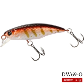 DW69-O Sinking Minnow 48mm 3.3g