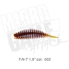 TNT(Tanta) 1.6", цвет 002-тёмно-коричневый, 10шт