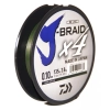 J-Braid X4 135m #0.6 0.10mm 9lb dark green