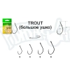 TROUT Barbless №3 безбородый, c большим ухом (8шт)