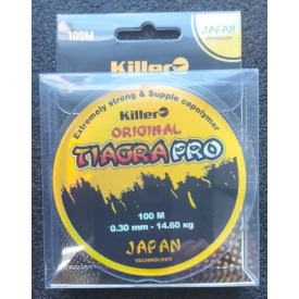 Killer - Нейлоновая леска Tiagra Pro 100м 0,3мм 14.6кг