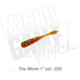 The Worm(Tipsy) 1" цвет 015, 15шт
