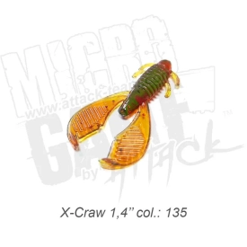 X-Craw 1.4", цвет 135, 10шт