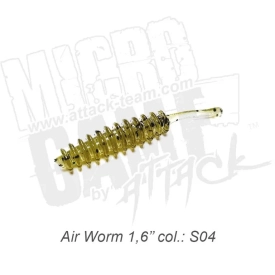 Air Worm 1.6", цвет S04-оливковый, 10шт
