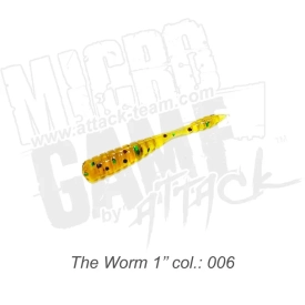The Worm(Tipsy) 1" цвет 006, 15шт
