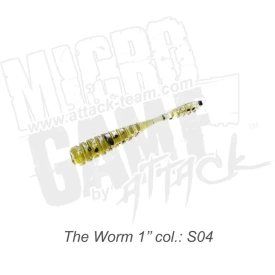 The Worm(Tipsy) 1" цвет S02, 15шт