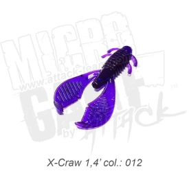 X-Craw 1.4", цвет 012, 10шт