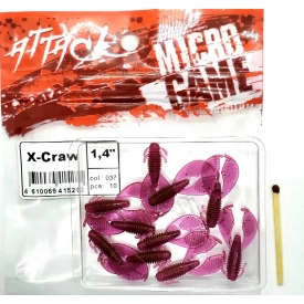X-Craw 1.4", цвет 037, 10шт