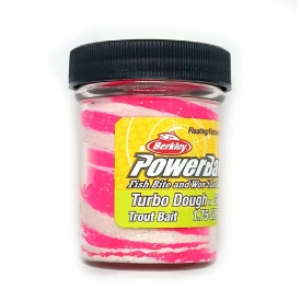 Паста PowerBait Turbo Dought, светонакопительная розовая