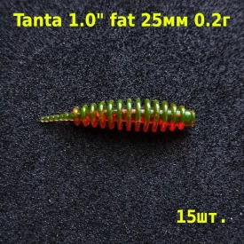 Tanta FAT 1.0" 25mm color-101 красное масло 15шт