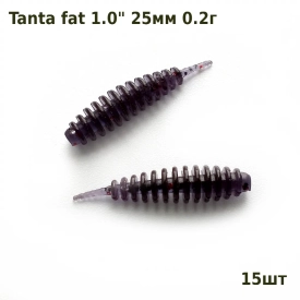 Tanta FAT 1.0" 25mm color-109 чёрн.прозр. 15шт