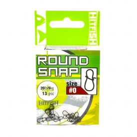 HitFish - Round Snap #0 9kg 13pcs