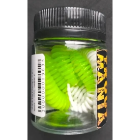 TrixBait - Shishka (Plump) 2.8", цвет - 202, лайм-белый, вкус - сыр