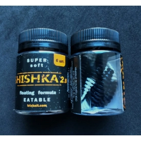 Shishka(Plump) 2.8", цвет - 201 чёрный-белый, вкус - сыр