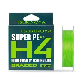 H4 Super PE X4 #0.4 0.10mm 6lb 2.7kg 150m
