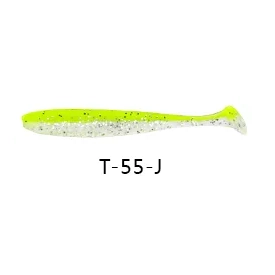T-Tail(EasyShiner) 2.2" 55mm 25шт 0.9g color J