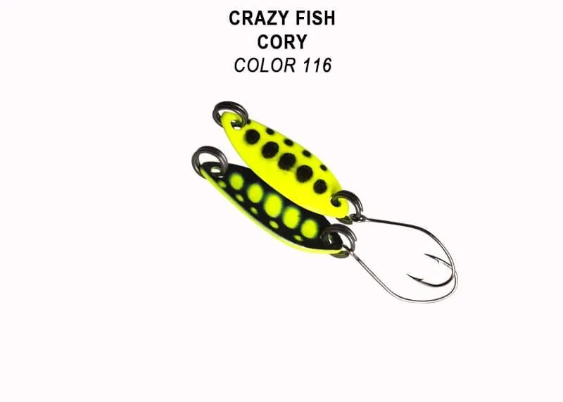 Crazy Fish - Cory 1.1gr. color 116